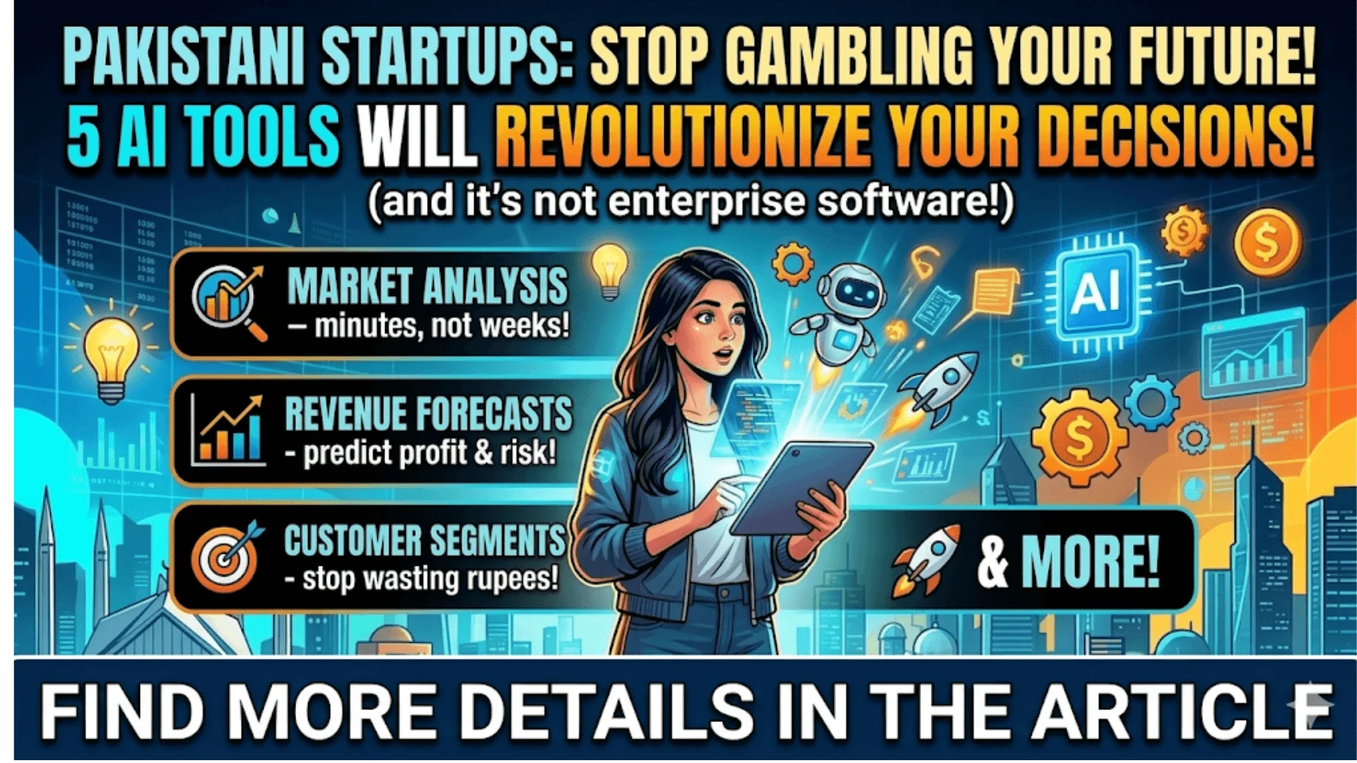 5 AI Tools Helping Pakistani Startups Make Smarter Business Decisions In 2026