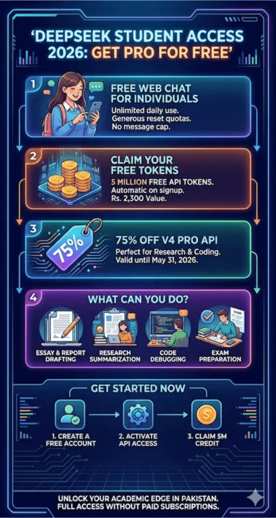 DeepSeek Student Discount 2026 How To Get DeepSeek Pro For Free