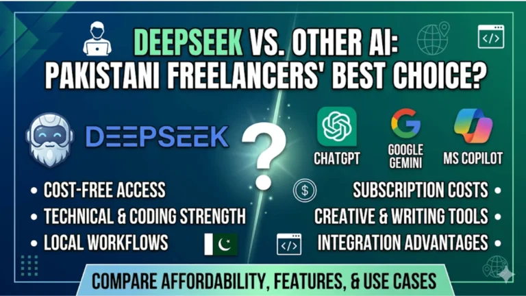 DeepSeek vs Other AI Platforms Which One Suits Pakistani Freelancers Best?