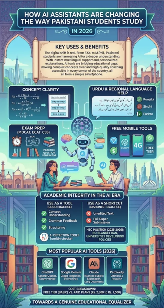 How AI Assistants Are Changing The Way Pakistani Students Study In 2026
