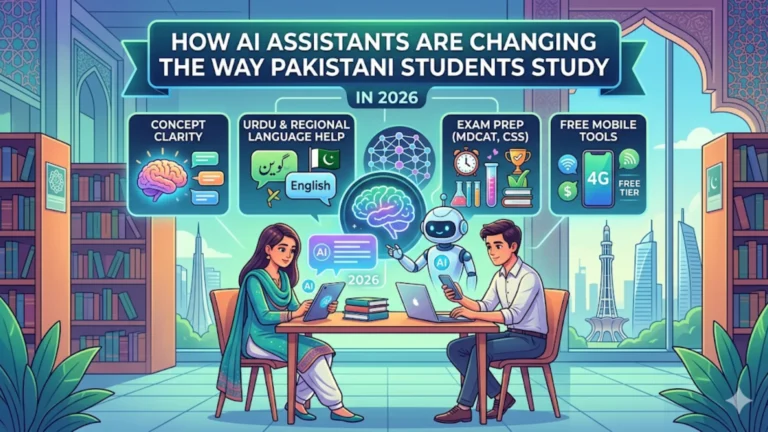 How AI Assistants Are Changing The Way Pakistani Students Study In 2026