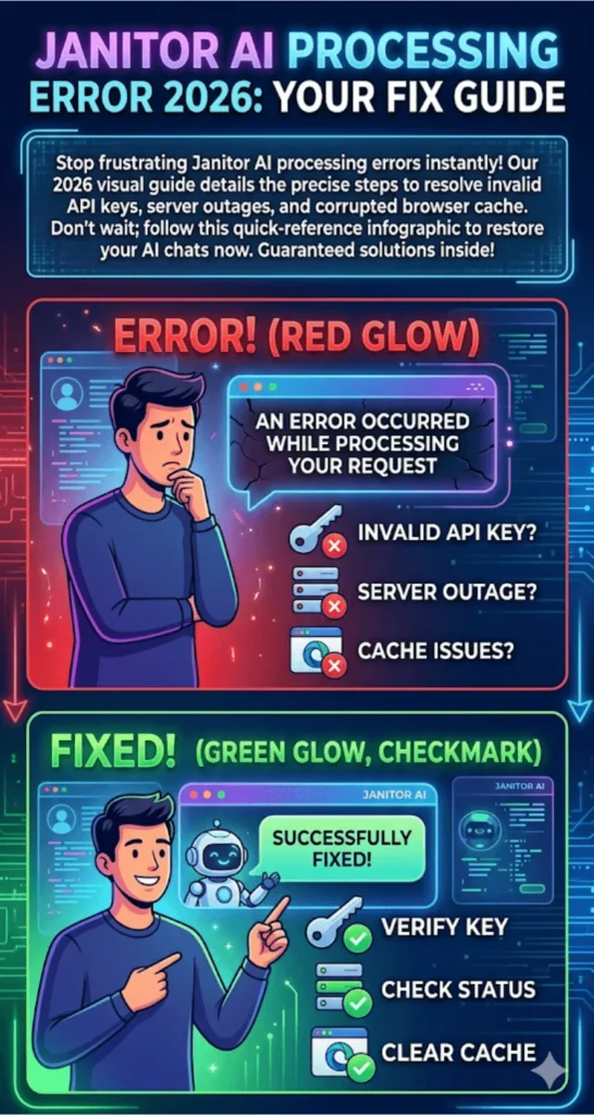 How To Fix Janitor AI Processing Error 2026 Guide