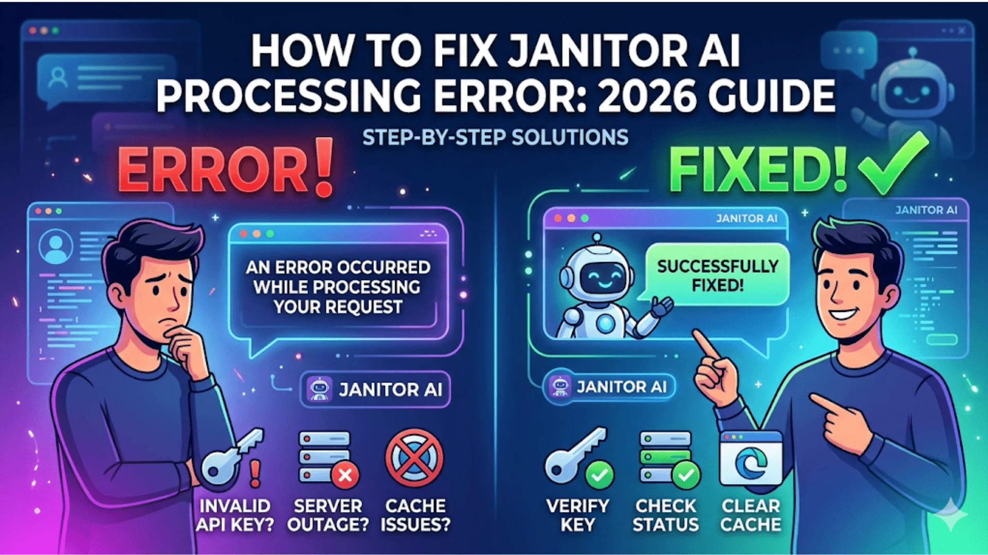 How To Fix Janitor AI Processing Error 2026 Guide