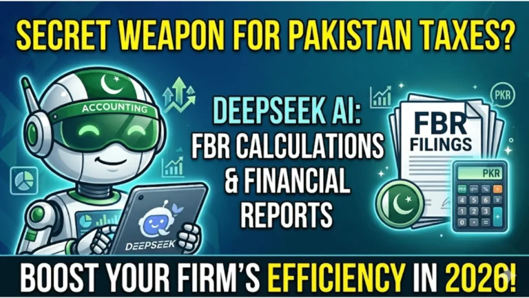 DeepSeek For Accountants In Pakistan Tax Calculations Aur Reports 2026