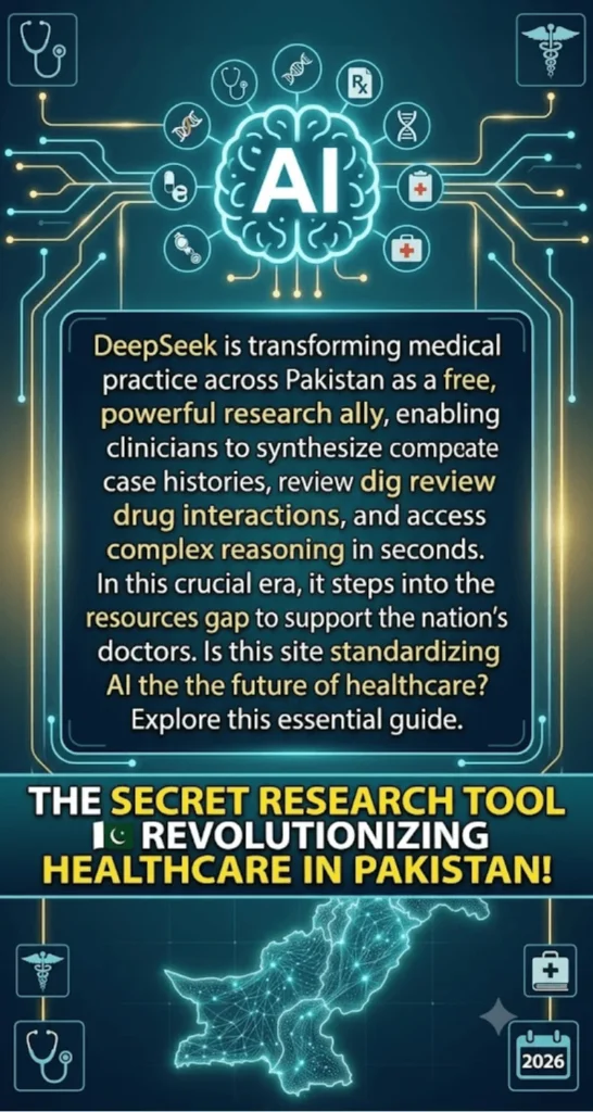 DeepSeek For Doctors In Pakistan Medical Research Tool Guide 2026