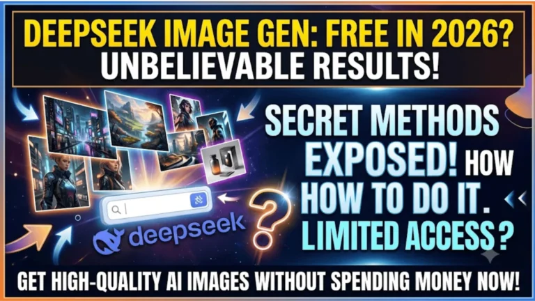 DeepSeek Image Generation Feature How To Use It Free In 2026
