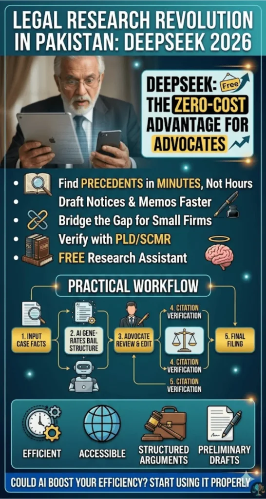 DeepSeek for Lawyers in Pakistan Legal Research Kaise Karein 2026