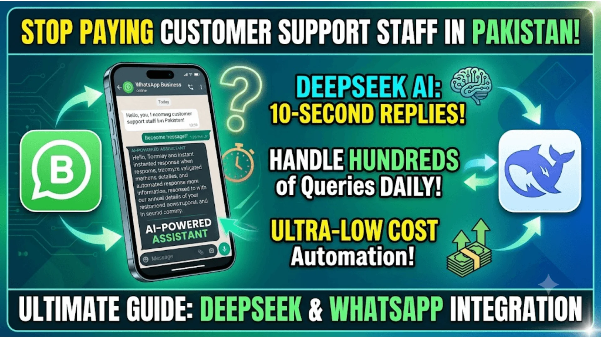 How To Connect DeepSeek With WhatsApp Business In Pakistan