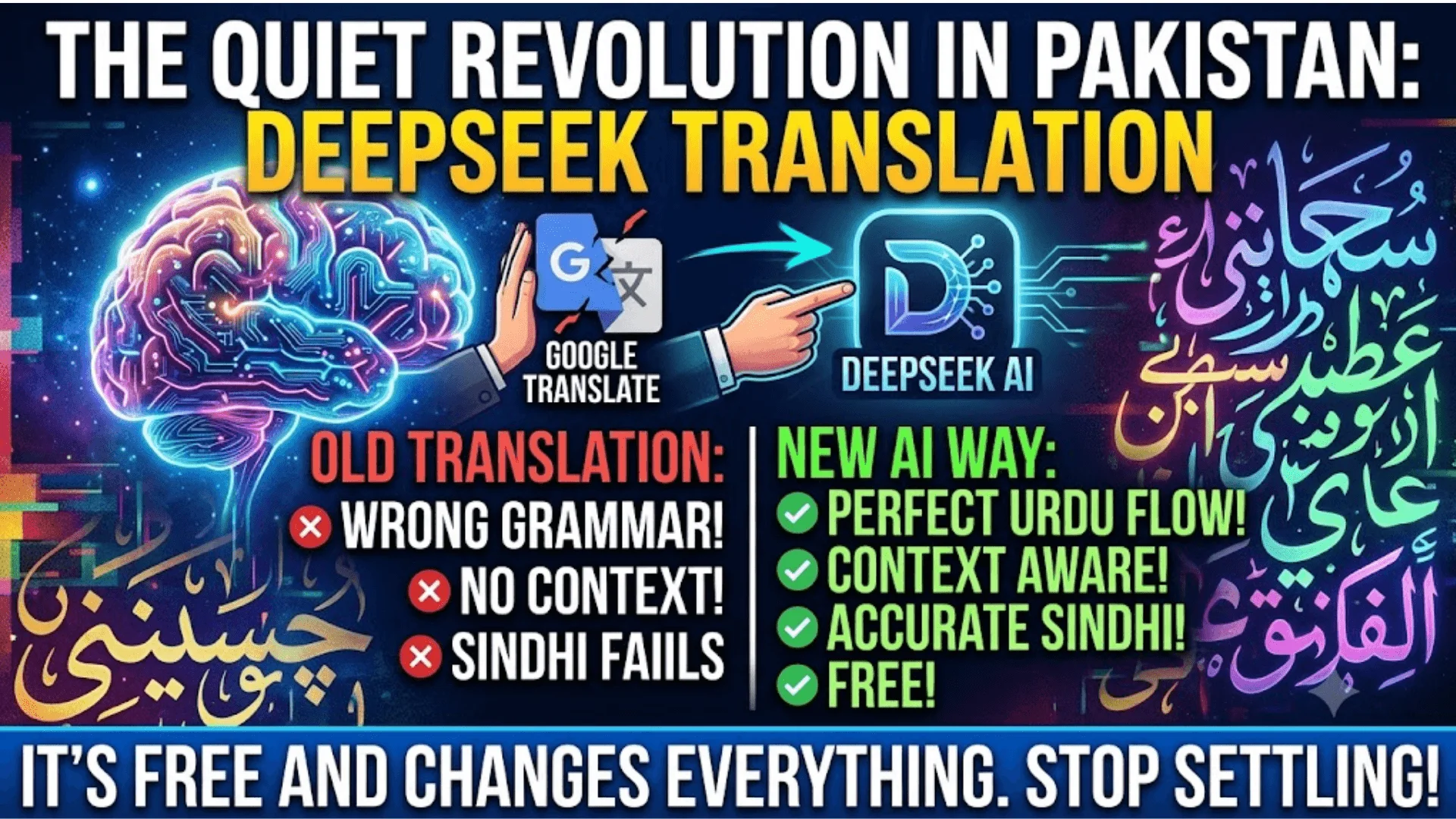 How To Use DeepSeek For Translation English To Urdu And Sindhi