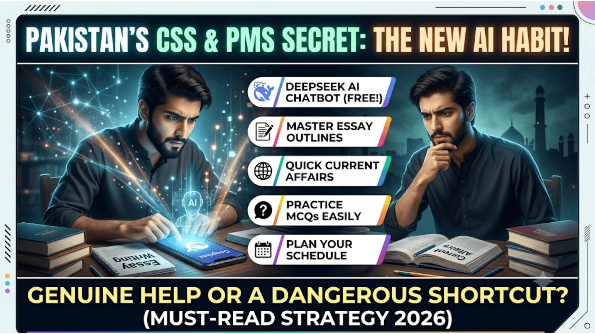DeepSeek For CSS PMS Exam Preparation Detailed Strategy 2026