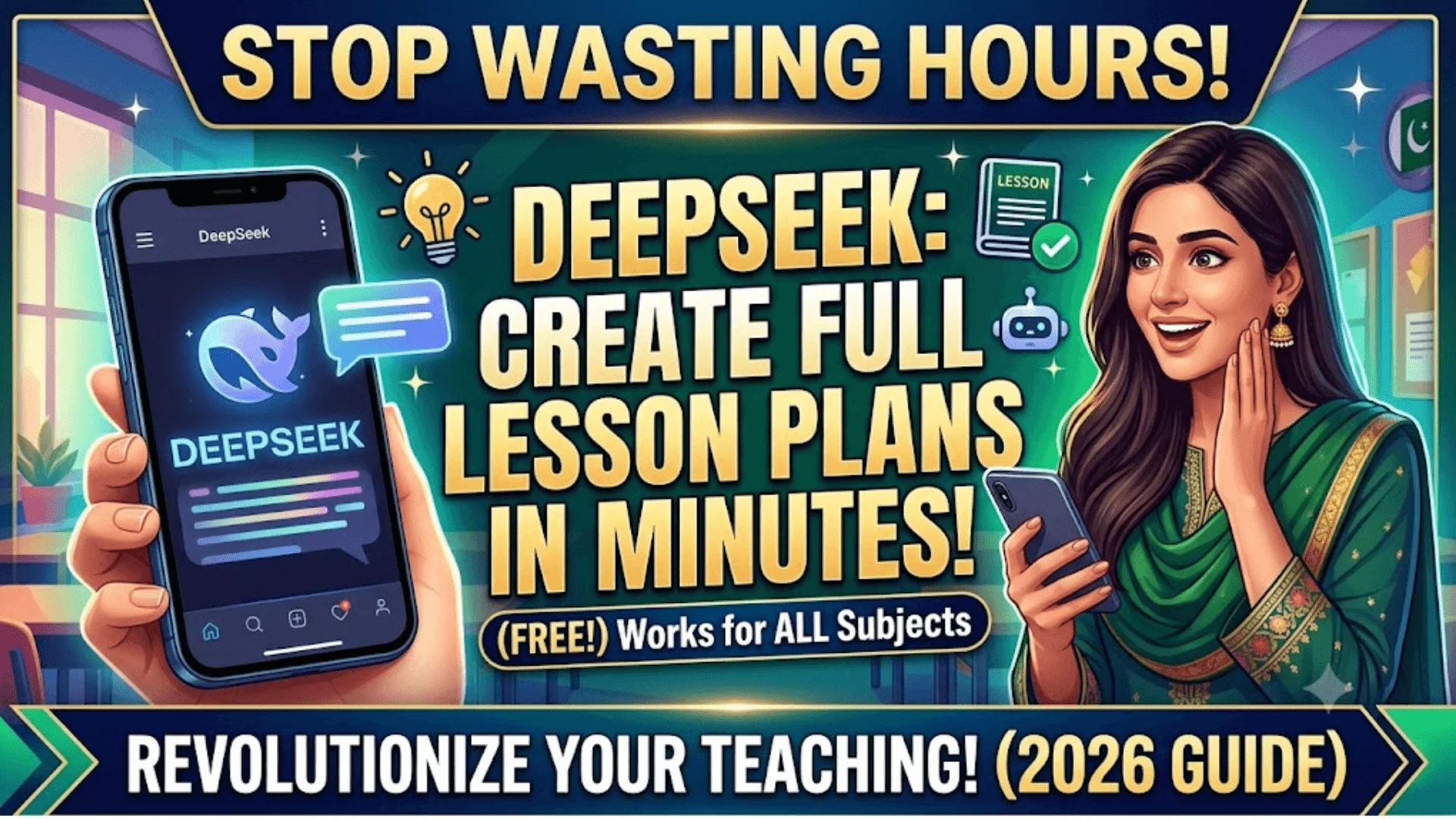 DeepSeek For Teachers In Pakistan Lesson Plans Banane Ka Tarika 2026