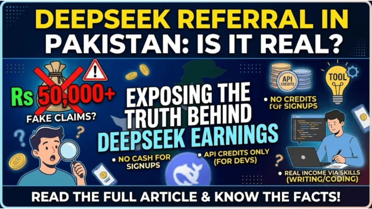 DeepSeek Referral Program In Pakistan Truth Revealed 2026