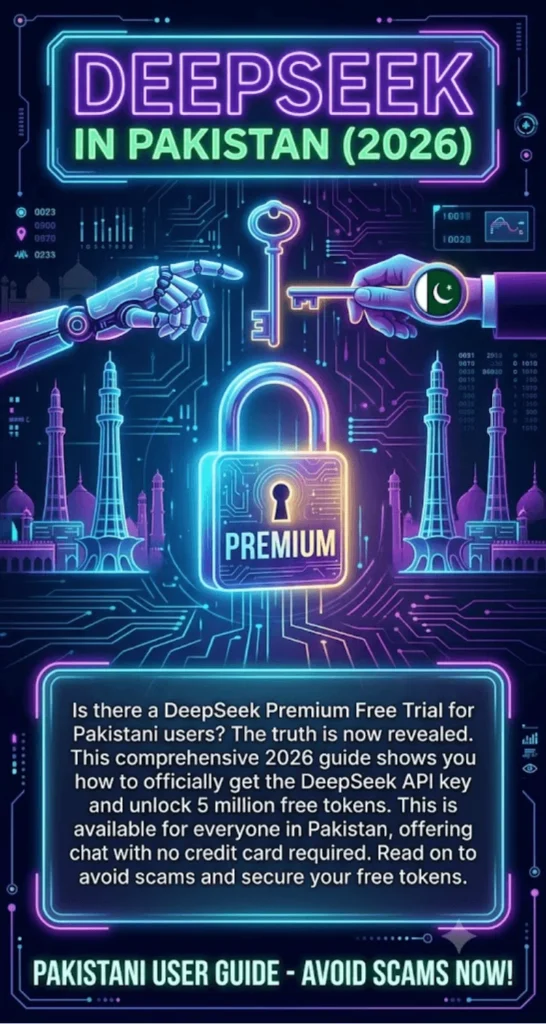 How To Get DeepSeek Premium Free Trial For Pakistani Users 2026