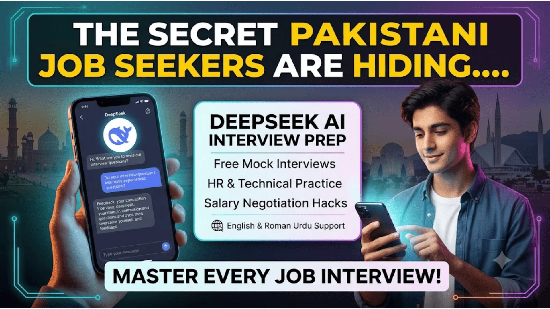 How To Use DeepSeek For Job Interview Preparation In Pakistan 2026