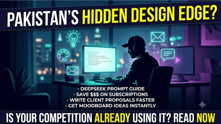 DeepSeek For Graphic Designers In Pakistan Prompt Writing Guide