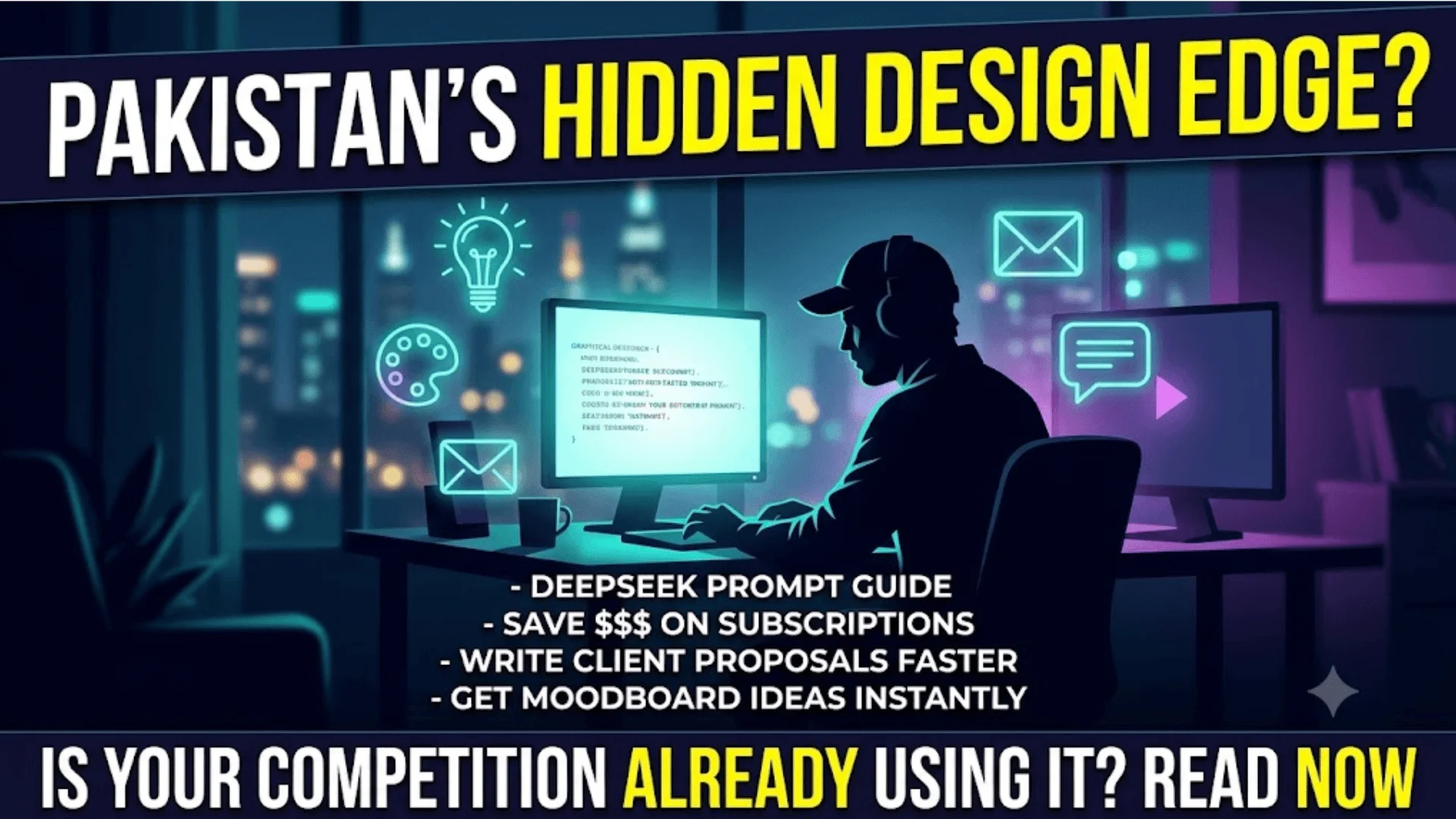DeepSeek For Graphic Designers In Pakistan Prompt Writing Guide