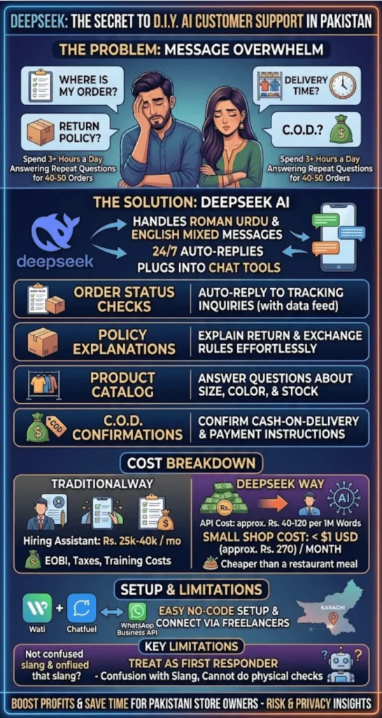 DeepSeek For Online Store Owners In Pakistan Customer Support Automation