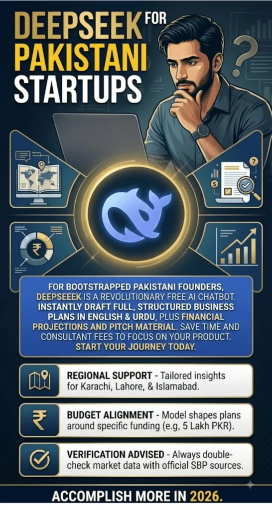 DeepSeek For Startups In Pakistan Business Plan Generator Guide 2026