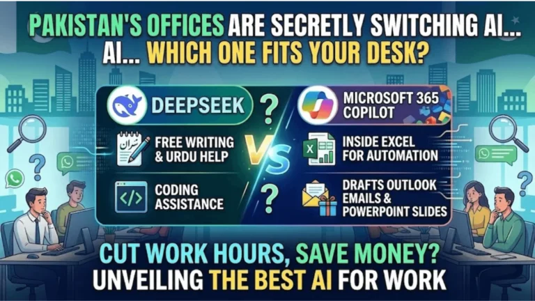 DeepSeek Vs Microsoft Copilot Which Is Better For Office Work Pakistan