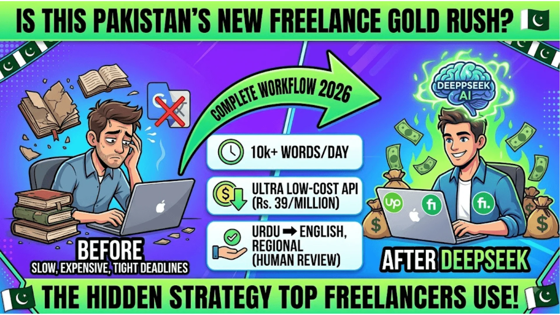 Deepseek For Freelance Translators In Pakistan Complete Workflow 2026