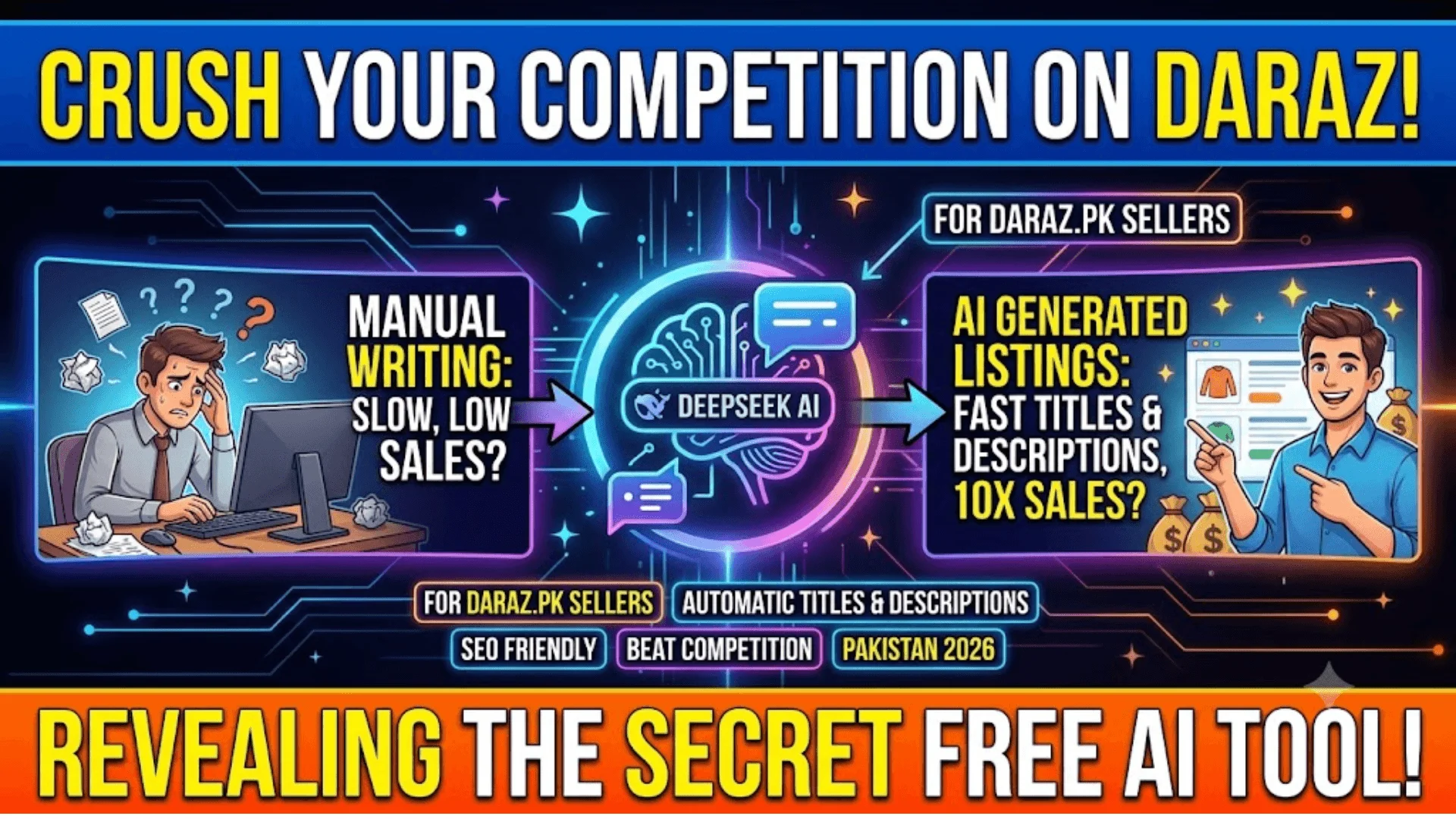 How To Use DeepSeek For Daraz Seller Product Listings Pakistan 2026