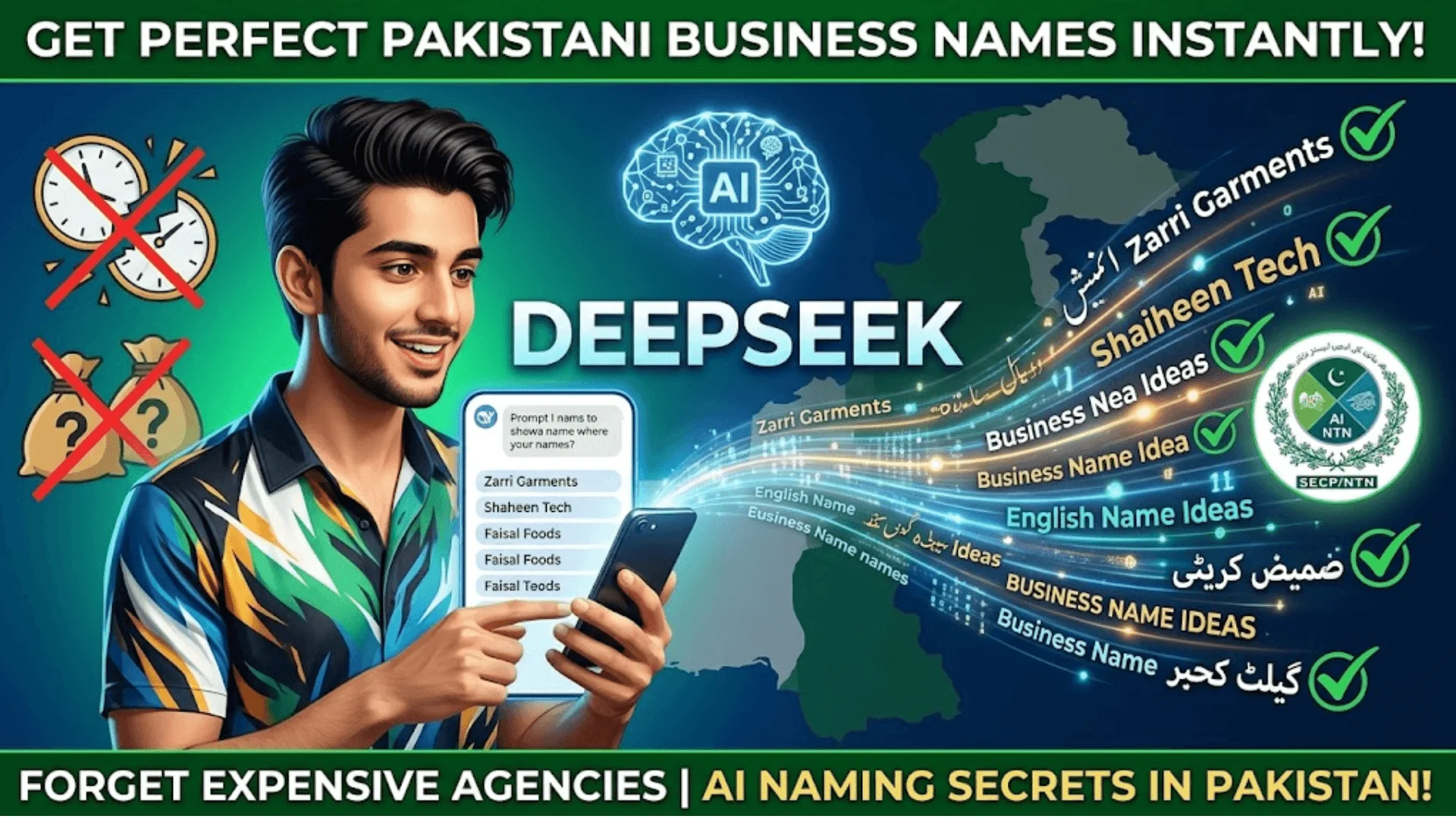How To Use DeepSeek For Generating Business Names In Pakistan 2026
