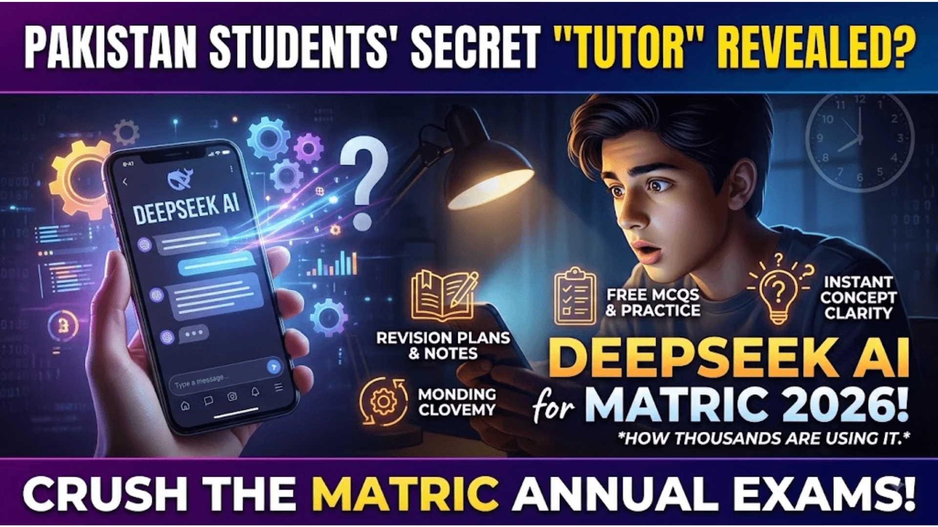 How To Use DeepSeek For Matric Annual Exam 2026 Pakistan Preparation